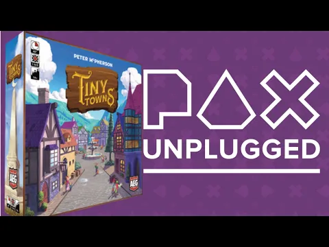 Tiny Towns by AEG PAX Unplugged 2018