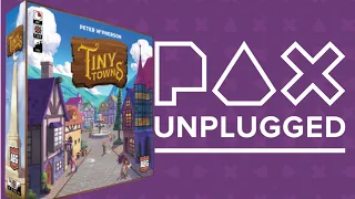 Tiny Towns by AEG PAX Unplugged 2018
