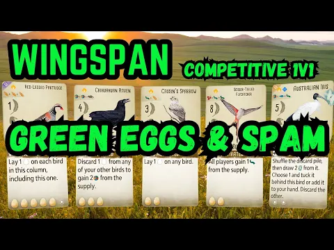 Wingspan Oceania | Green Eggs & Spam