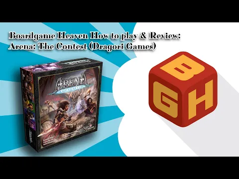 Boardgame Heaven How To Play & Review 101: Arena: The Contest (Dragori Games)