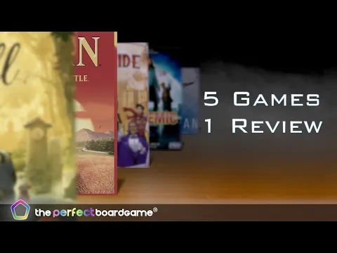 The 5 Most Popular Modern Board Games… in ONE VIDEO!