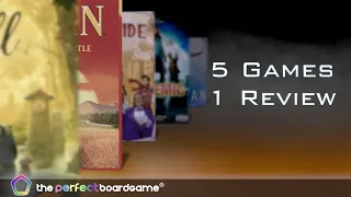The 5 Most Popular Modern Board Games… in ONE VIDEO!