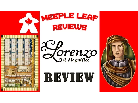 Meeple Leaf Reviews: Lorenzo il Magnifico