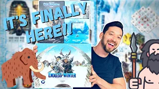 Two Years of Waiting... Endless Winter: Paleoamericans All-In Unboxing!!