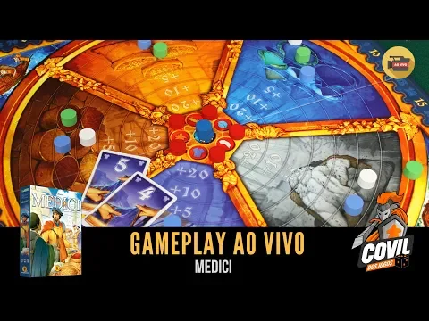 Covil dos Jogos - Gameplay ao Vivo Medici