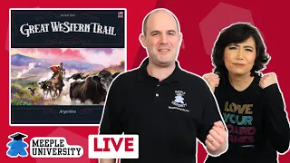 Great Western Trail Argentina - Live Playthrough Board Game and Giveaway