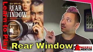 Learn to Play Rear Window board game