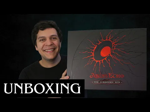 The Most Immersive Horror Table Top Game Ever Made? | Unboxing Abyss Echo: The Forbidden Rite