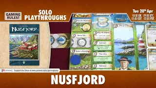 Nusfjord - Solo Playthroughs with Paul Grogan