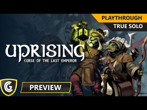 Uprising Curse of the Emperor | Preview | Solo Playthrough