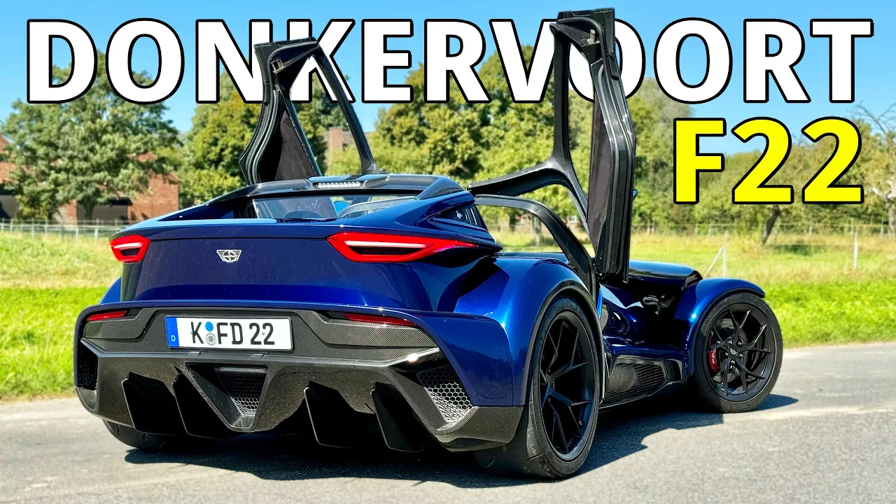 DONKERVOORT F22 // 750KG 500HP AUDI RS3 ENGINE // REVIEW on AUTOBAHN