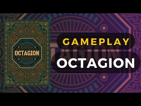 [Kickstarter Preview] Octagion Board Game Solo Gameplay Playthrough | DaniCha