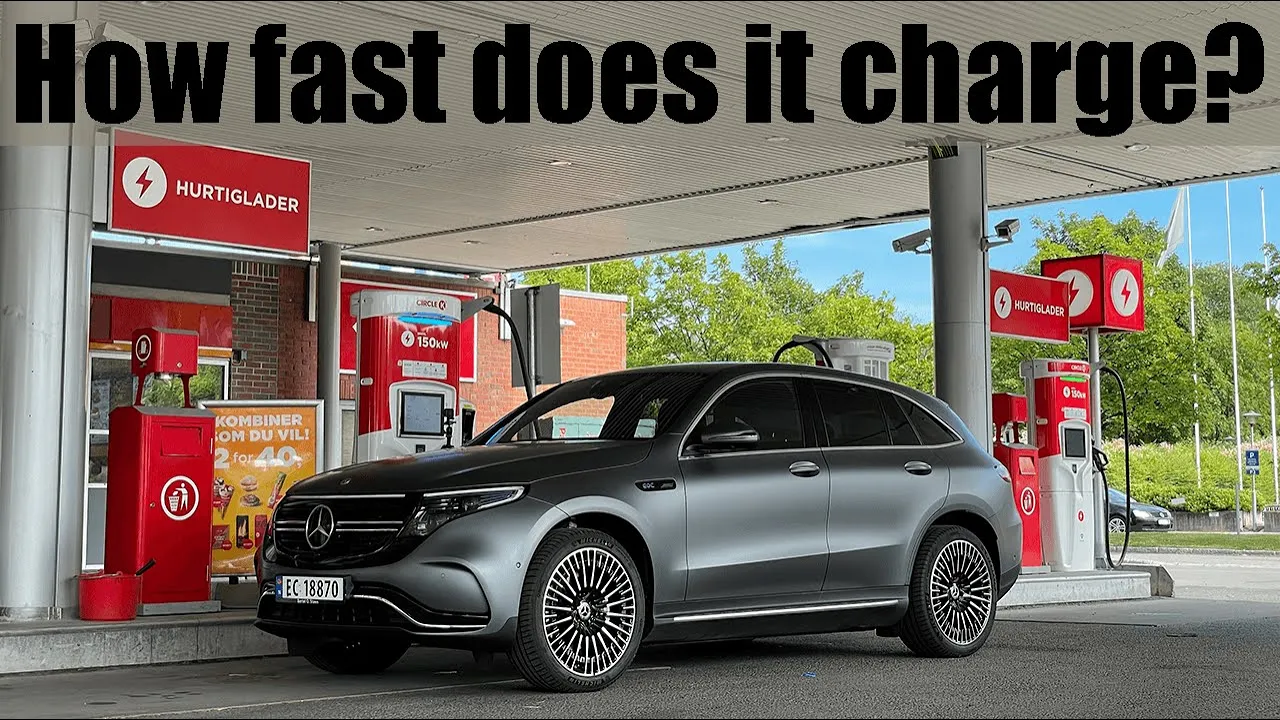 Mercedes-Benz EQC 10-80% SOC Charging Speed & Time Test!