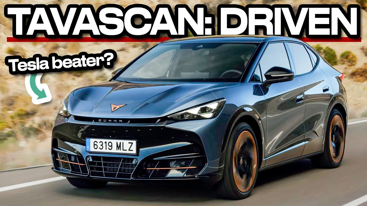 Full test of Cupra’s Tesla Model Y challenger (Cupra Tavascan 2025 review)