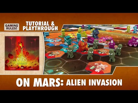 On Mars - Alien Invasion - Scenario 1 Tutorial & Playthrough