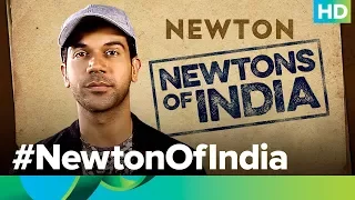 Rajkumar Rao celebrates ‘Newtons of India’ | Newton | Rajkumar Rao