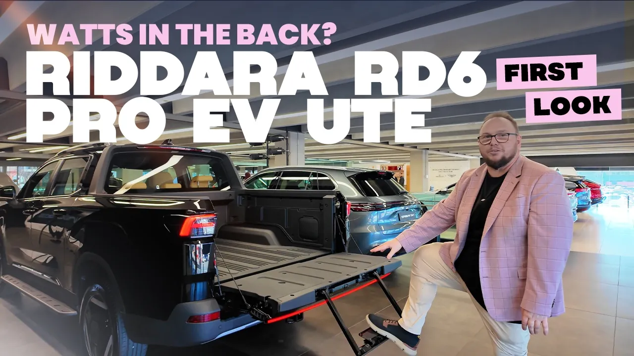 Geely Riddara RD6 Pro - Finally an electric 4WD ute makes it down under!