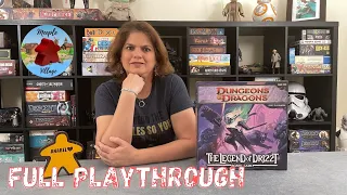 Dungeons & Dragons The Legend of Drizzt Board Game (Adventure 7) Playthrough with Panther