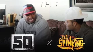 DJ SpinKing Behind The Scenes with 50 Cent