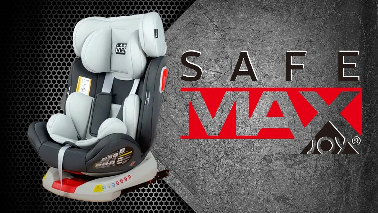Автокрісло Joy SafeMax SF-92100 (1) система ISOFIX, група 1-2-3, обертається на 360 градусів