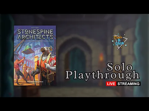 Stonespine Architects | Solo Playthrough | Live Stream