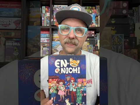 En-Nichi! A Cozy Game About Japanese Summer Festivals #boardgames #tabletopgames #gamenight #japan