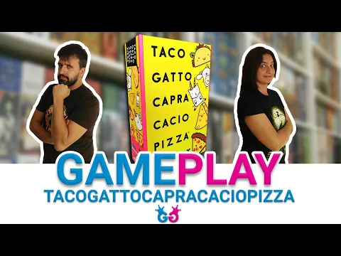 Taco Gatto Capra Cacio Pizza Partita Completa al Gioco da Tavolo di riflessi e risate!