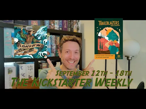 The Kickstarter Weekly, September 12th - 18th