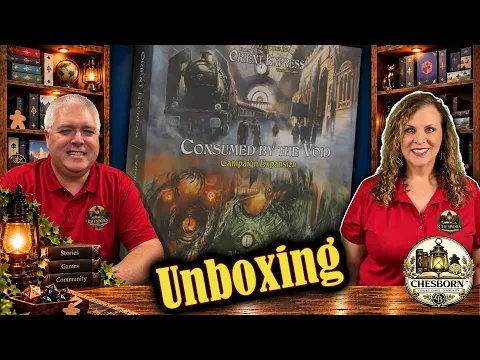 Consumed by the Void Unboxing | Horror on the Orient Express Expansion!