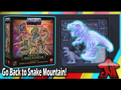 SILENT unboxing: Wrath of Snake Mountain for Masters of the Universe: The Board Game