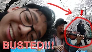 Busted in Japan for Playing Violin [still more respect than Logan Paul]