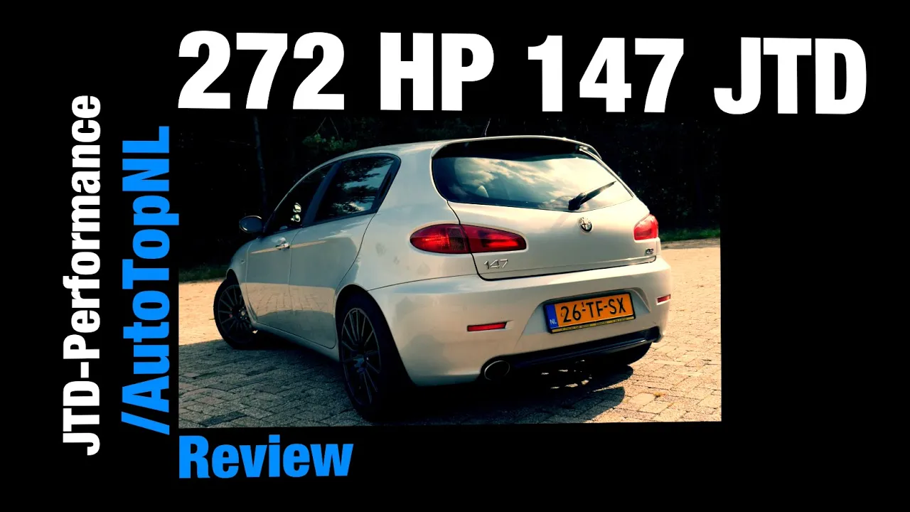 272 HP Alfa Romeo 147 JTD by JTD Performance Review [4K] | GTA Killer (English Subtitles)