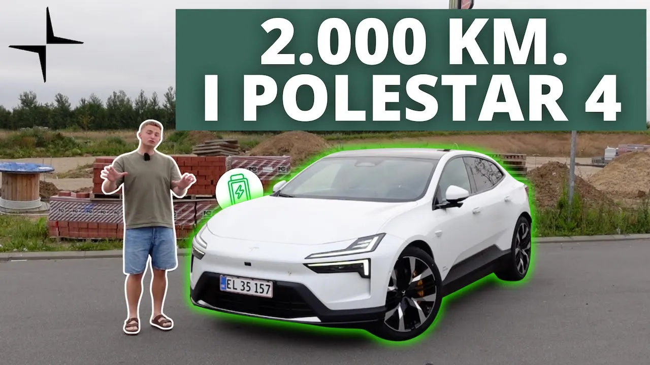 HVAD ER DER LIGE SKET MED POLESTAR 4...!! 2.000 kilometer i Polestar 4