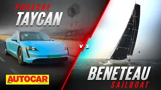 By land or by sea? Porsche Taycan vs Beneteau sailboat race from Mumbai to Mandwa | Autocar India