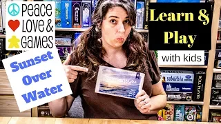 Sunset Over Water - Learn & Play (with kids)