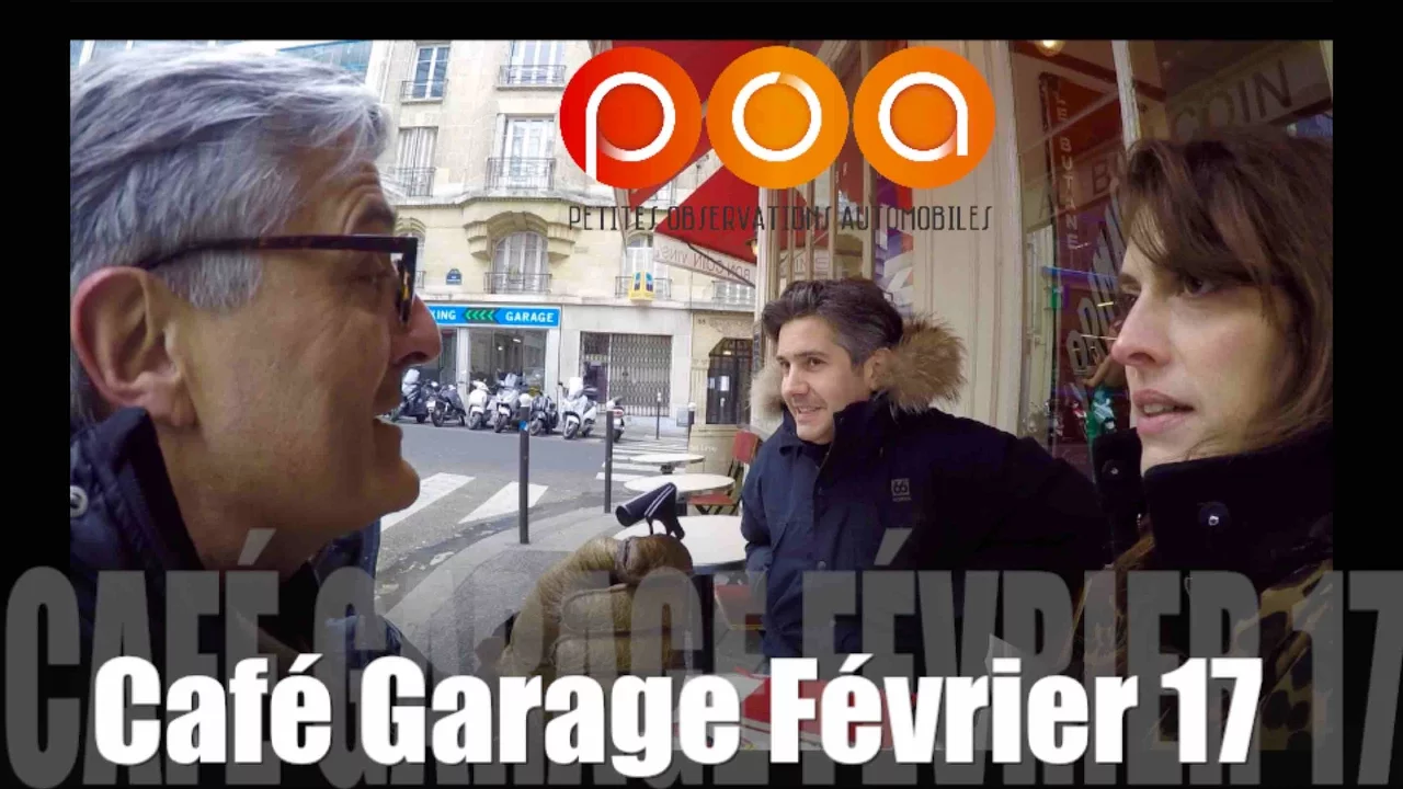Voiture volante City Airbus, suspension DS, cybersécurité - Café Garage fév. 2017