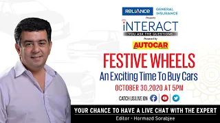 Buying a new car this festive season chat LIVE with Hormazd Sorabjee