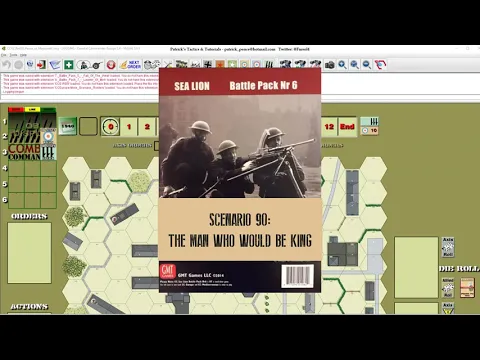 Combat Commander: Sea Lion - Scenario #90 -The Man Who Would Be King