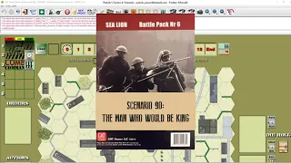 Combat Commander: Sea Lion - Scenario #90 -The Man Who Would Be King