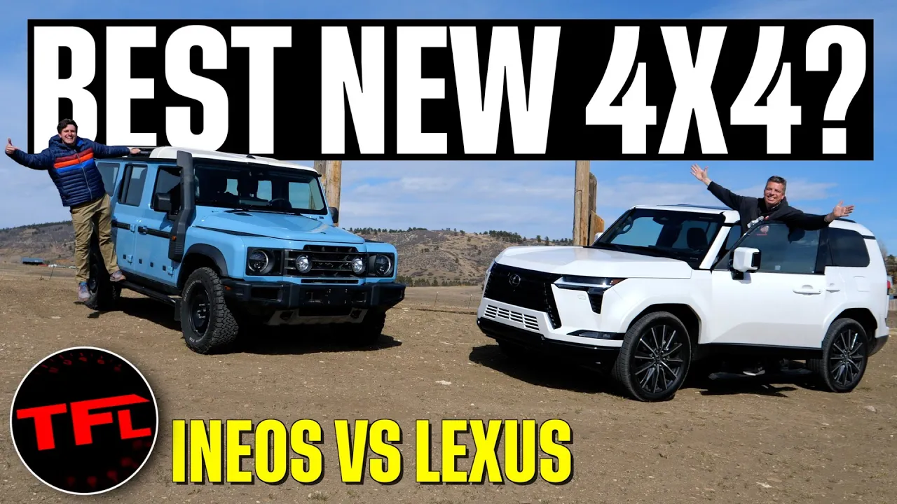 Lexus GX 550 vs Ineos Grenadier: The Two HOTTEST New 4x4s of 2024 - Which is Better?