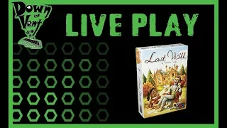 Last Will Board Game Live Play Through