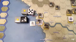 France 1944 by Compass Games Deluxe Edition Play Through - August 4th Initiative Phase