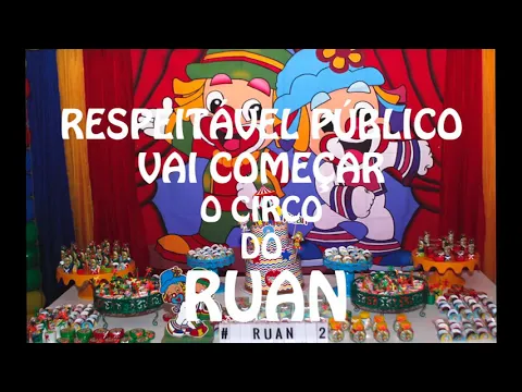 ANIVERSÁRIO PATATI PATATA RUAN 2ANOS ANIVERSÁRIO PATATI PATATA