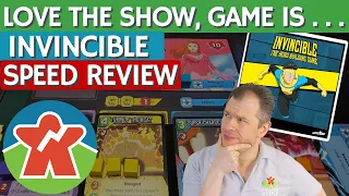 Invincible - Board Game Review - Love The Show, Game is. . . .
