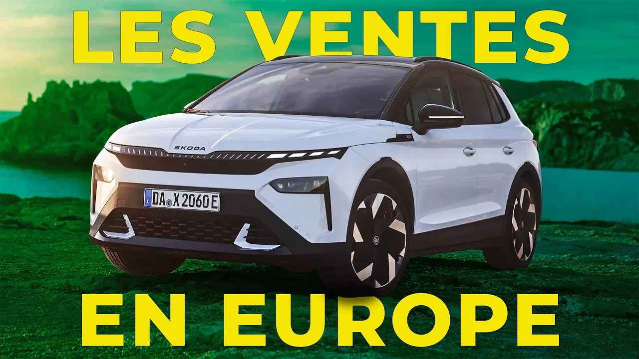 Ventes des VE en Europe : le Skoda Elroq est en tête !