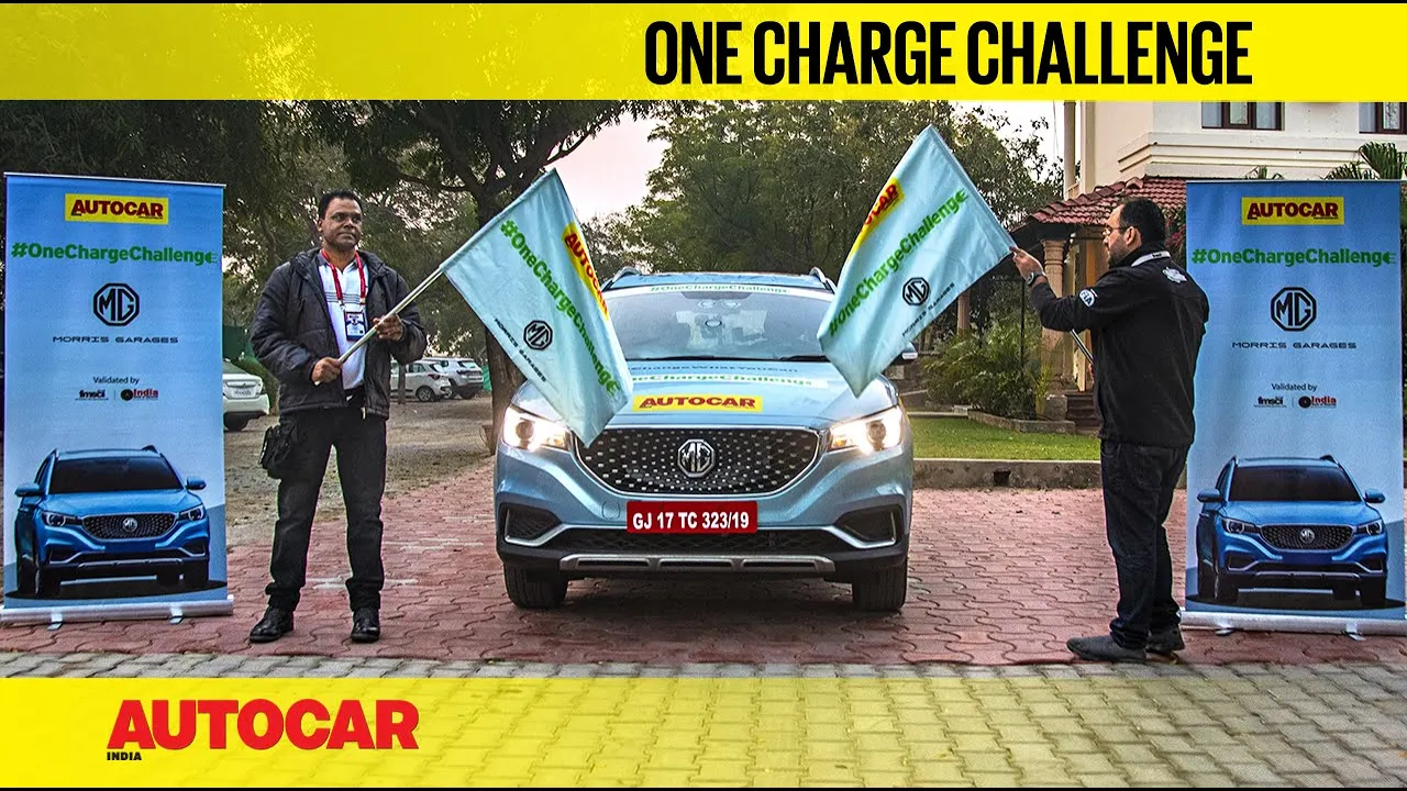 How far did we go on one charge in the MG ZS EV? | #OneChargeChallenge | Autocar India