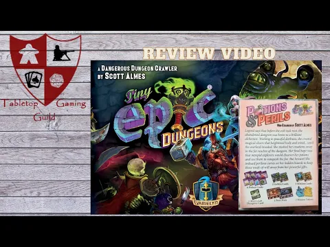 Tiny Epic Dungeons Potions & Perils Mini Expansion Review