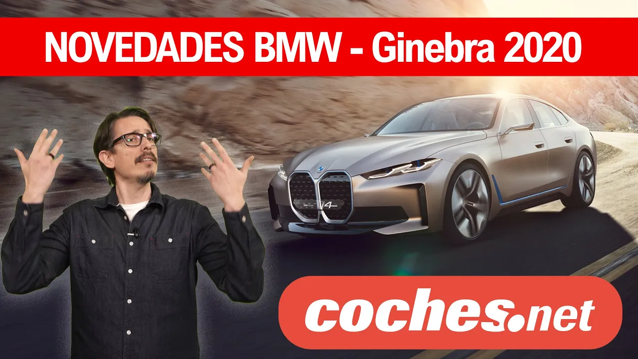 Novedades BMW: Concept i4, M340d xDrive, X5 M y X6 M | El "no" Salón de Ginebra 2020 | coches.net