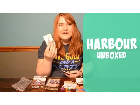 Harbour - board game unboxing