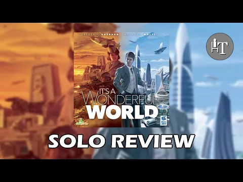 It's a Wonderful World Board Game - Solo Review - But is it a Perfect World?